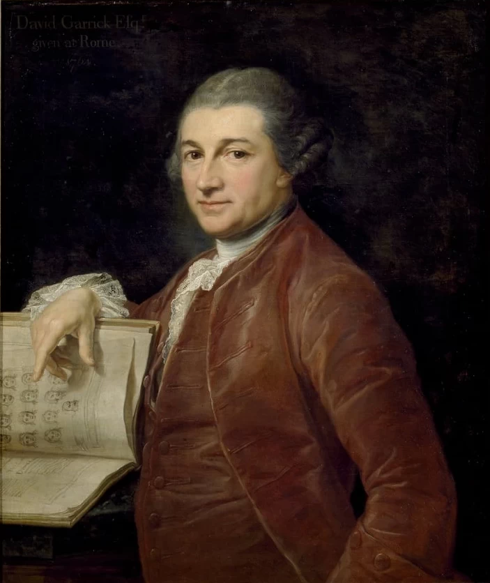 Pompeo - Ritratto di David Garrick, Ashmolean Museum, University of Oxford